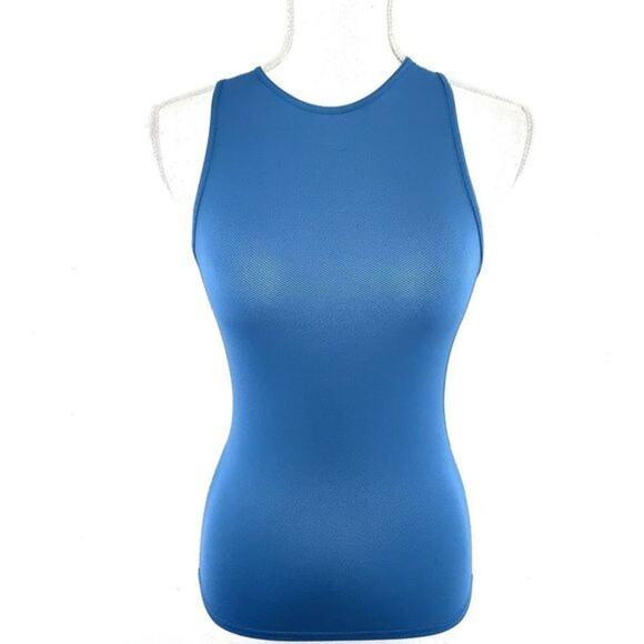 Outdoor Voices Mesh Racerback Tank Top Size XS‎ Workout Blue - Picture 1 of 5